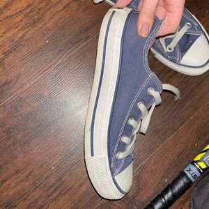 Navy Low Top Converse